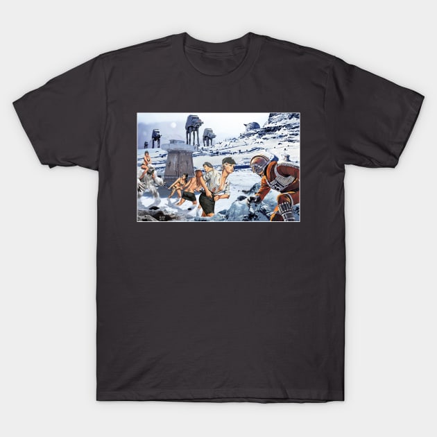 Wet Hoth Imperial Summer T-Shirt by Bobby Zeik Art